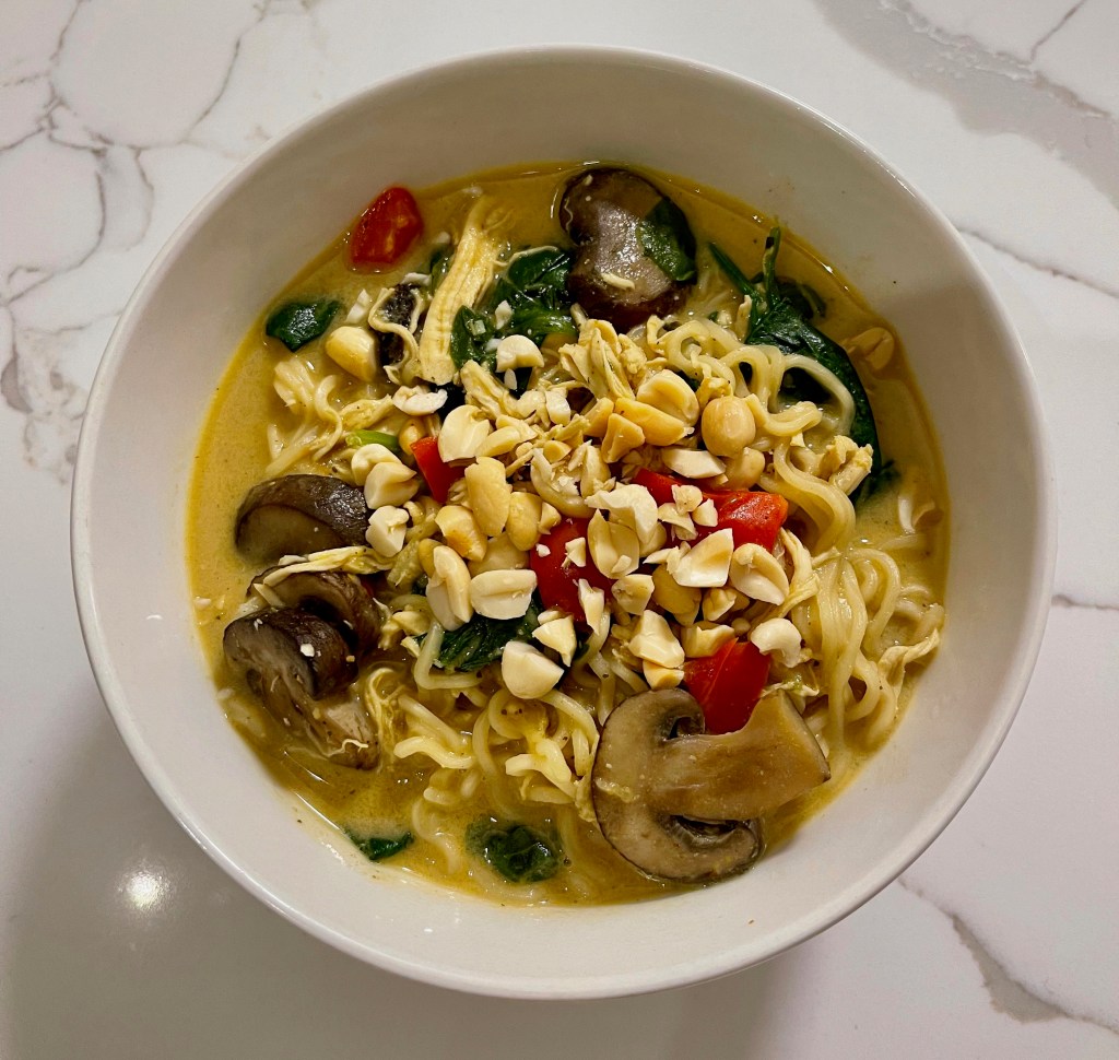 Thai Peanut Chicken&nbsp;Ramen