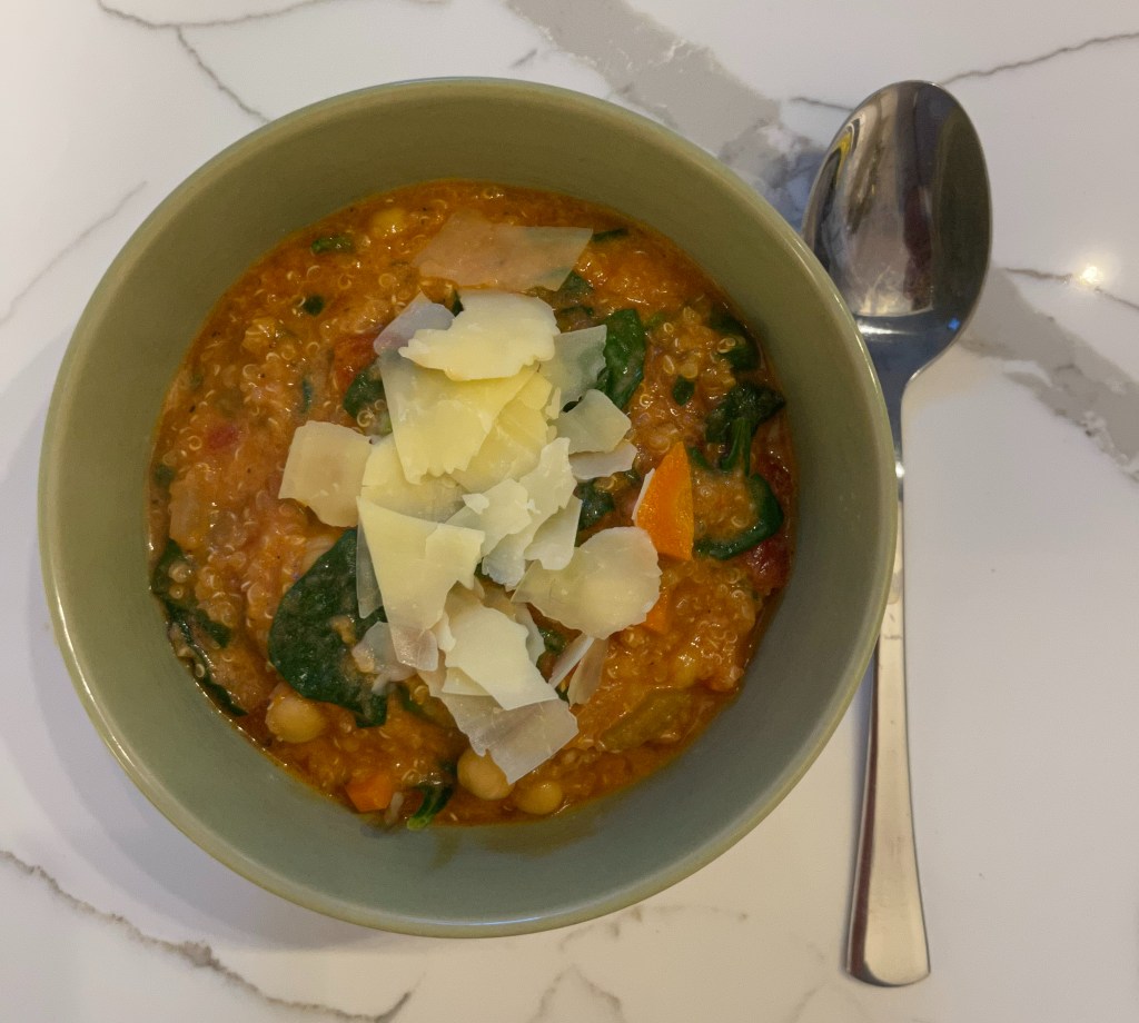 Creamy Italian Quinoa&nbsp;Soup